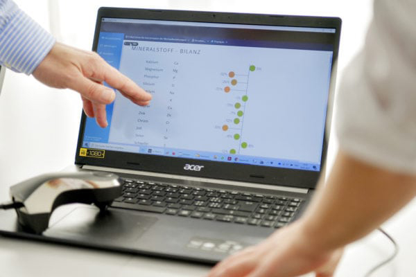 VITAL-CHECK Auswertung